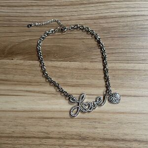 Bebe “Love”  Necklace